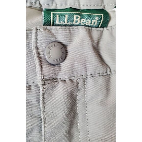 LL Bean Snow Ski Pants‎ Women's 12 Gray 271284 Thinsulate Insulated Green Tag - Picture 1 of 12